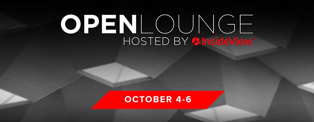 Heading to Dreamforce? Add more value with a visit to InsideView’s Open Lounge!