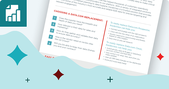 DATASHEET: Data.com Replacement Alternative